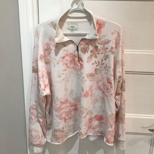 Aerie 1/4 zip sweater size medium